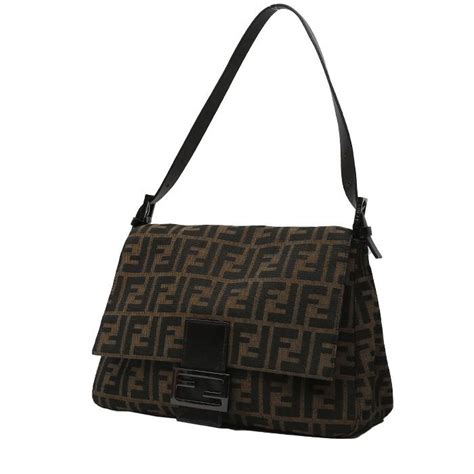 fendi zuccha black canvas satchel|Fendi leather handbags.